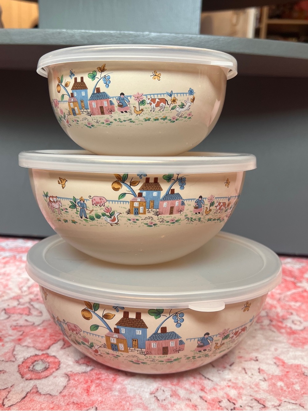 International Heartland Vintage Nesting bowls set